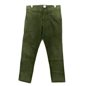Lands' End Canvas 608 Slim Chino Dark Green 32x30